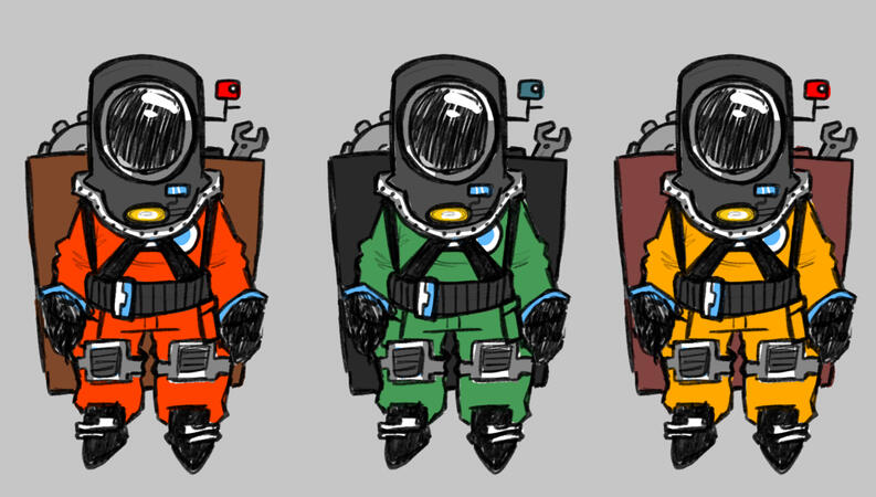 Concept Art for a player character